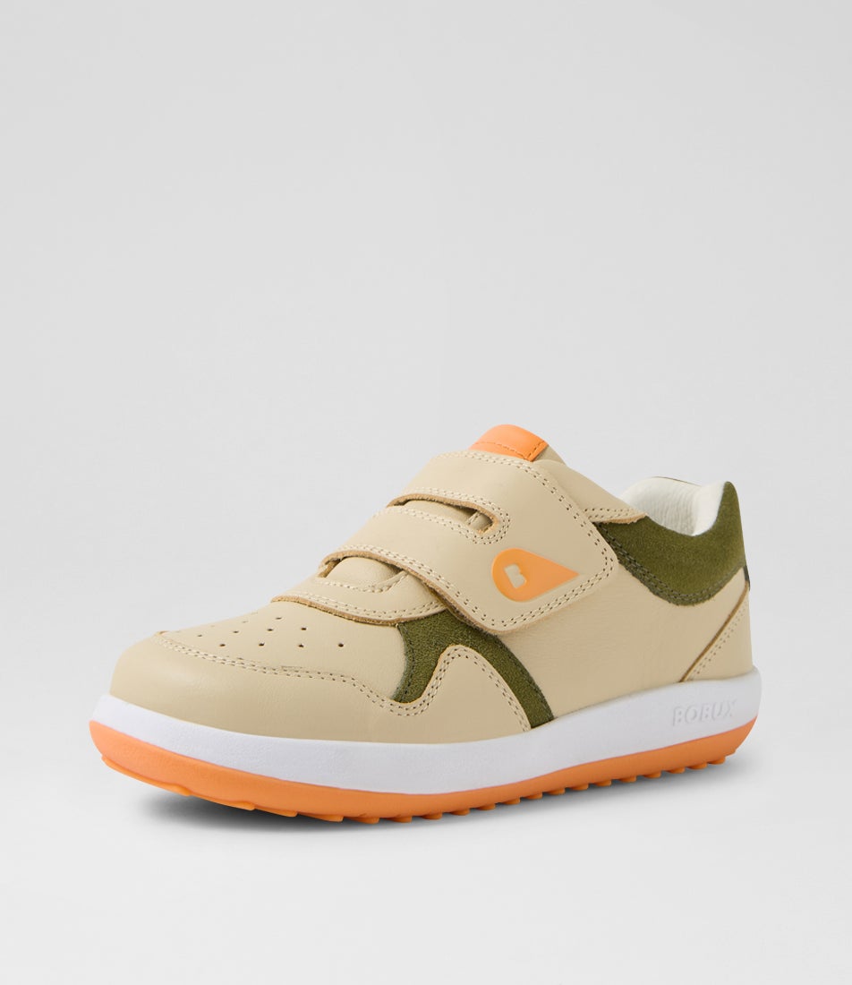Bobux Kp Baseline Junior Woodash Sea Kelp Multi Sneakers