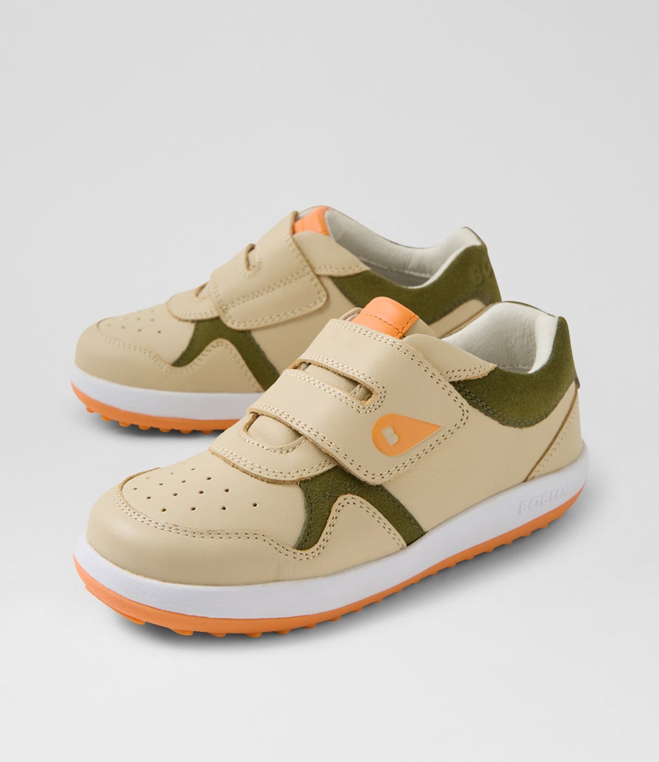 bobux Kp Baseline Junior Woodash Sea Kelp Multi Sneakers