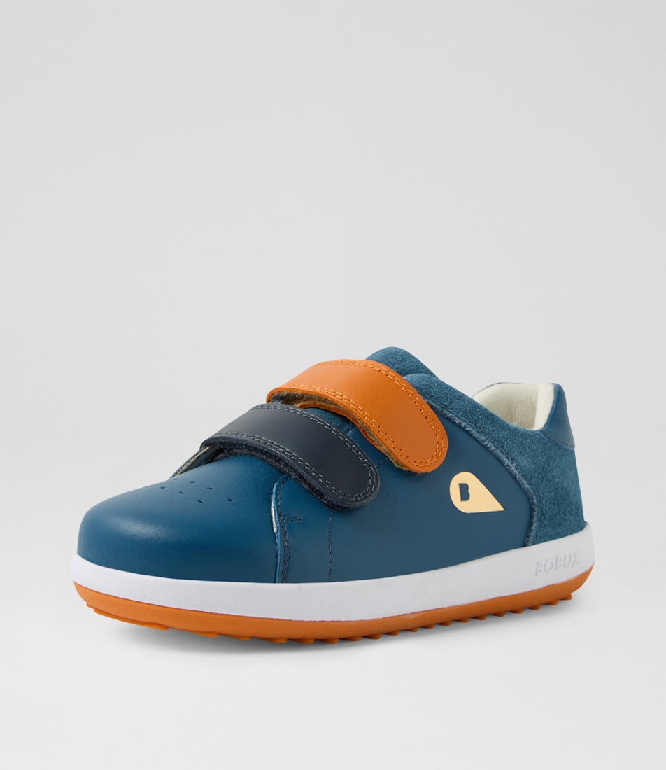 Bobux Kp Breakpoint Junior Tidal Teal Leather Sneakers