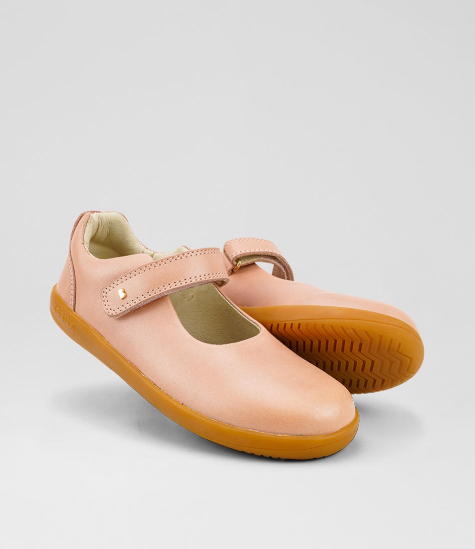 Bobux Kp Delight Junior Dusk Pearl Leather Flat Shoes