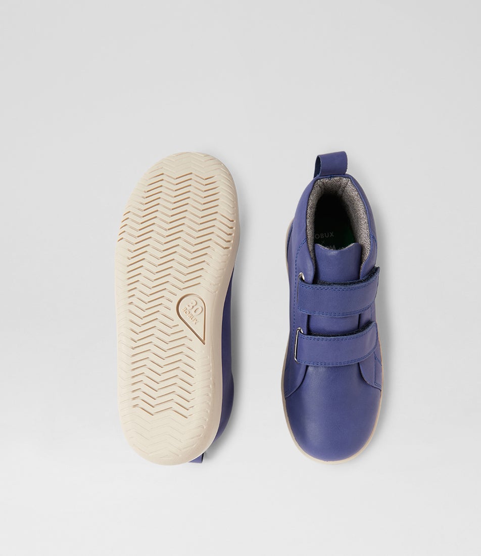 Bobux Kp Grass Court High Future Dusk Leather Ankle Boots