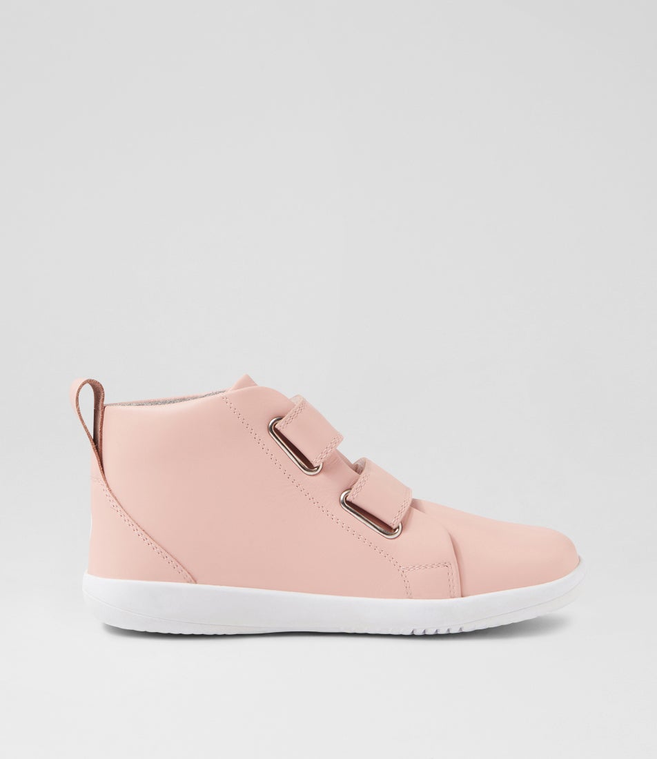 Bobux Kp Grass Court High Seashell Leather Ankle Boots