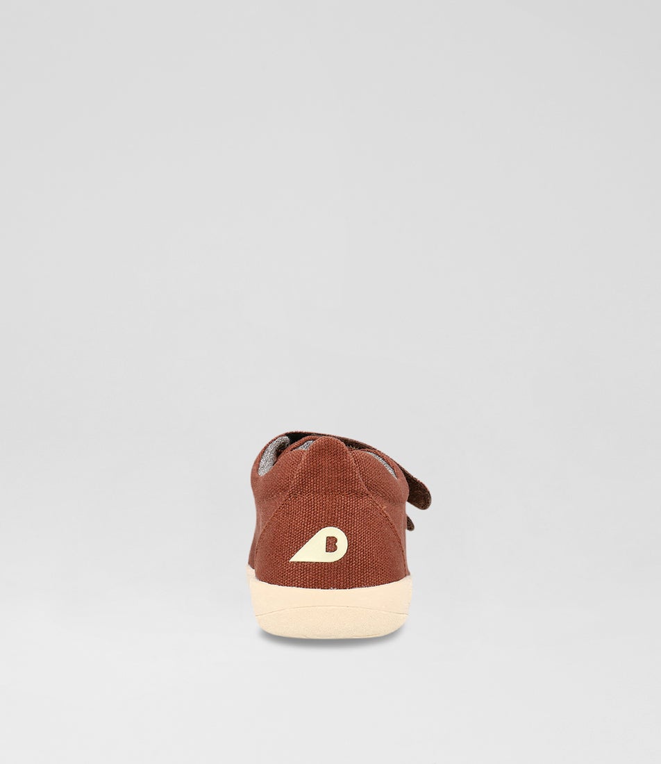 Bobux Kp Grass Court Junior Nutshell Canvas Sneakers