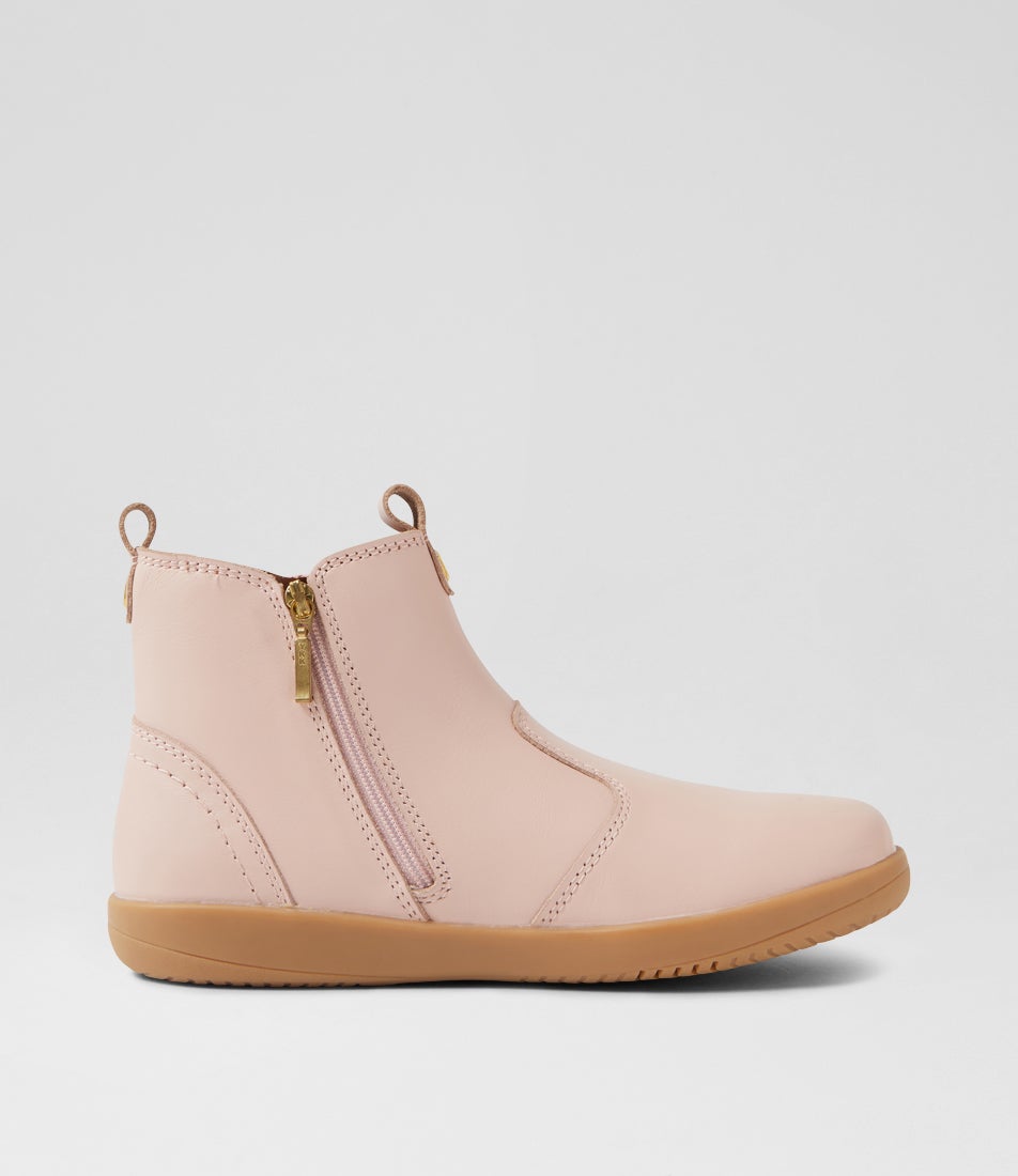 Bobux Kp Jodhpur Junior Cameo Rose Leather Chelsea Boots