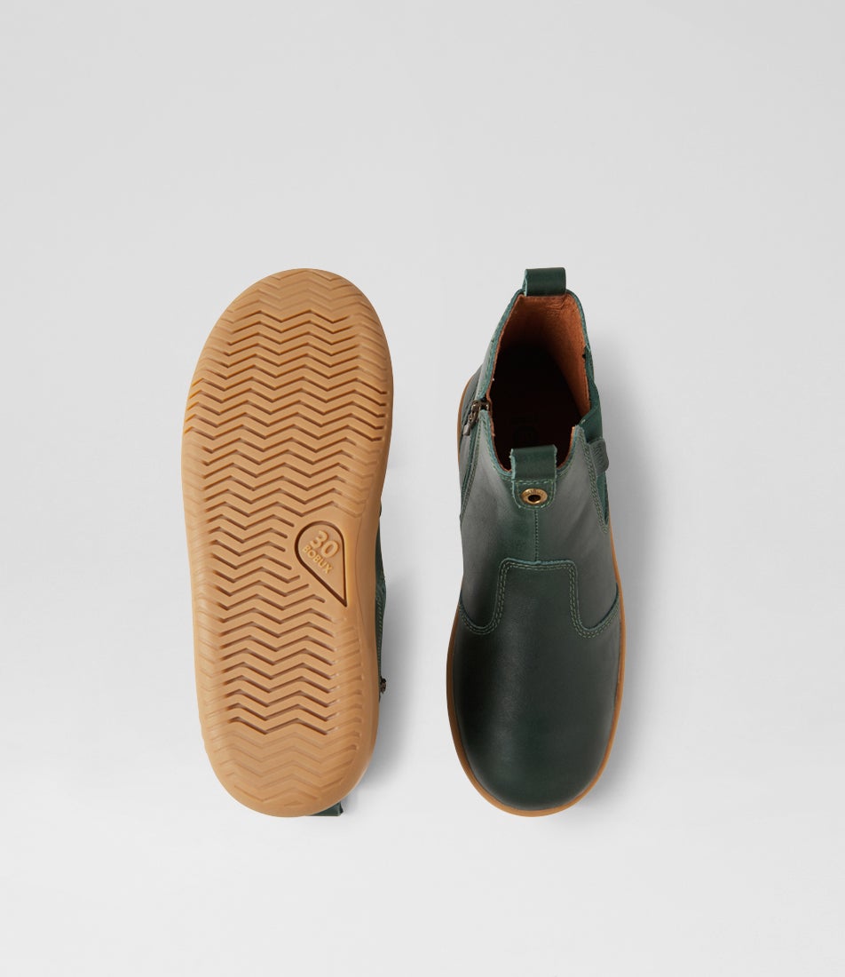 Bobux Kp Jodhpur Junior Rainforest Leather Chelsea Boots