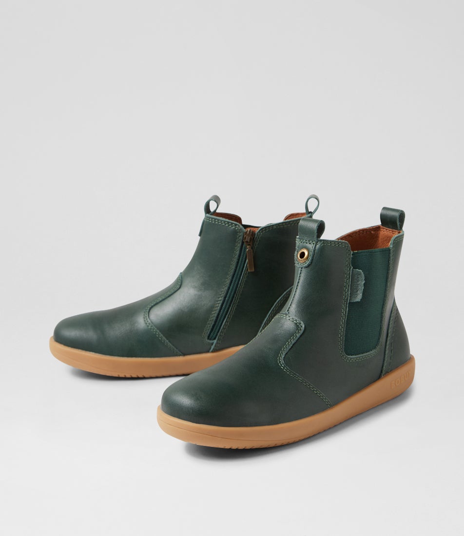 bobux Kp Jodhpur Junior Rainforest Leather Chelsea Boots