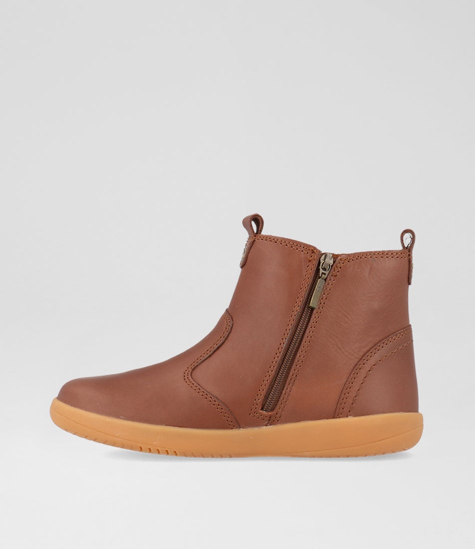 bobux Kp Jodhpur Junior Toffee Leather Chelsea Boots