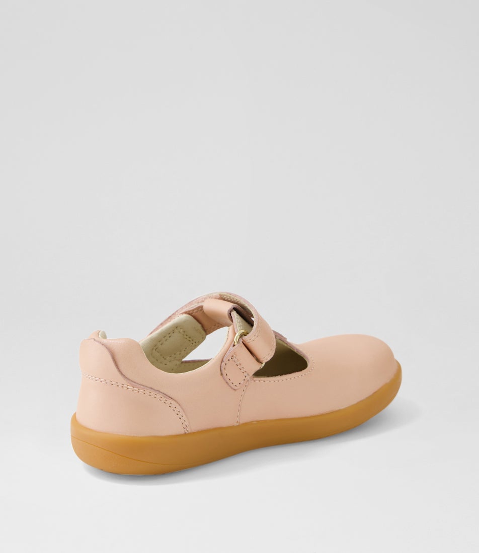 Bobux Kp Louise Junior Dusk Pearl Leather Flat Shoes