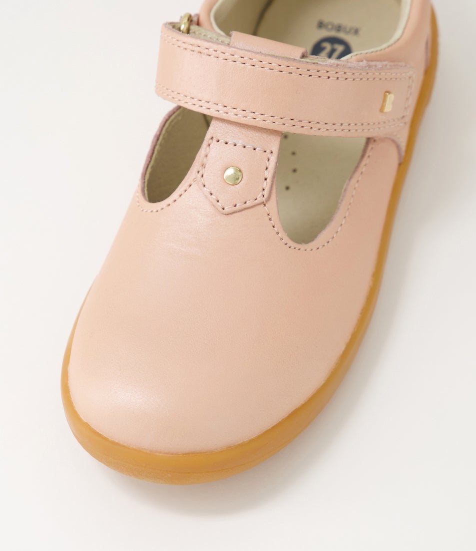 Bobux Kp Louise Junior Dusk Pearl Leather Flat Shoes