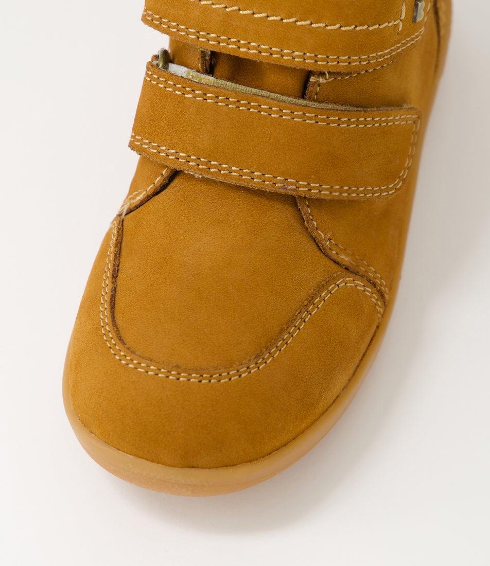 Bobux Kp Timber Arctic Junior Mustard Suede Ankle Boots