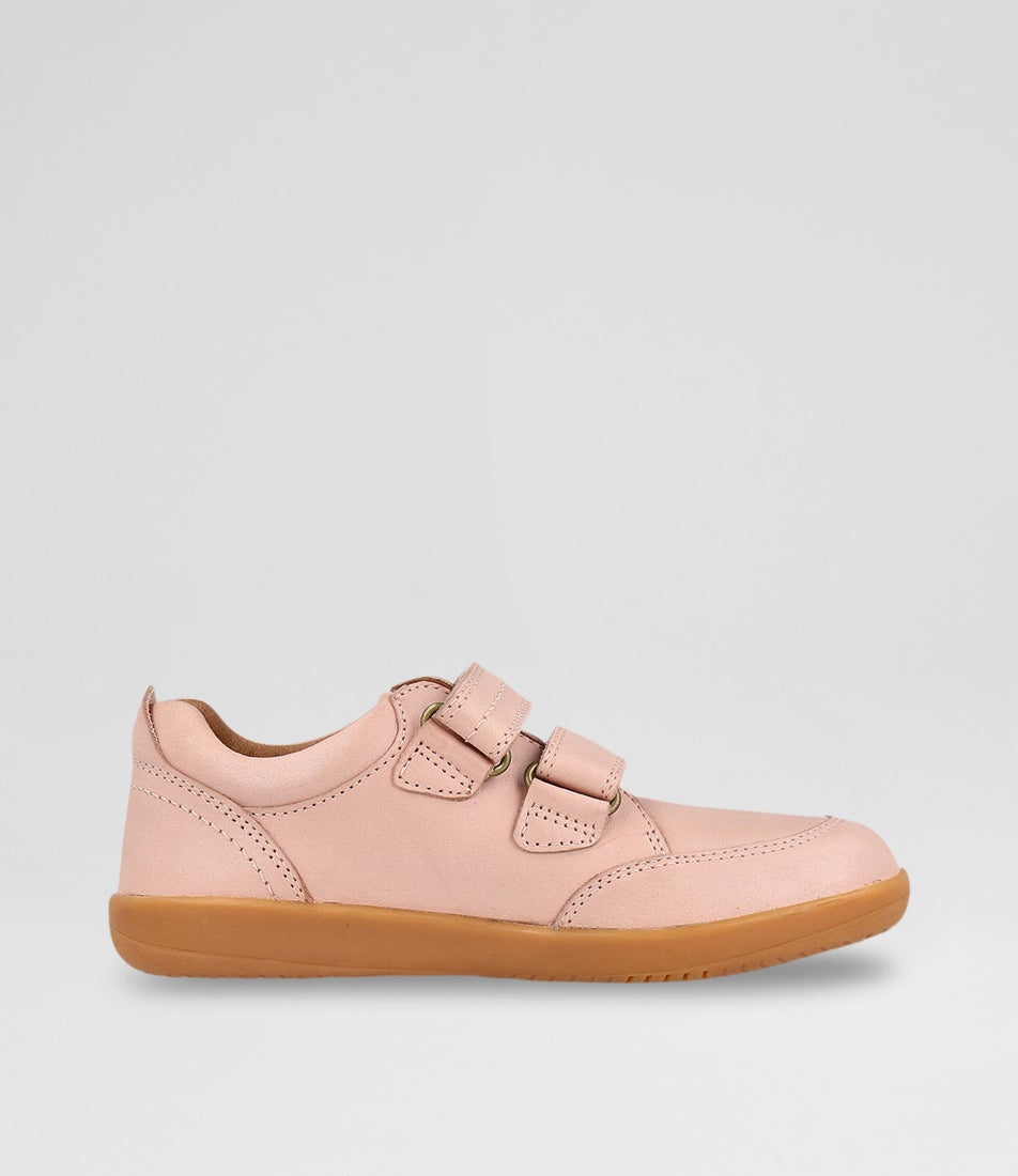 Bobux Kp Timber Low Junior Dusk Pearl Leather Sneakers