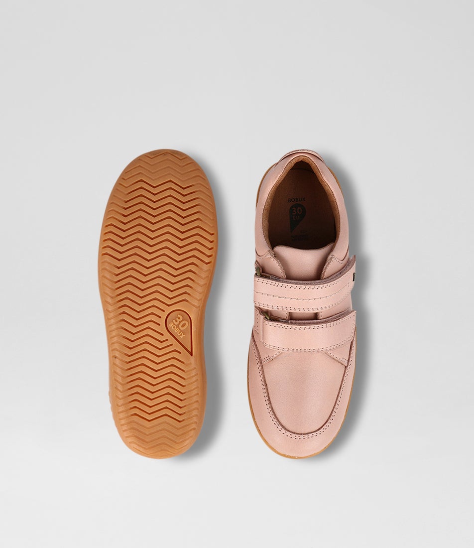 bobux Kp Timber Low Junior Dusk Pearl Leather Sneakers