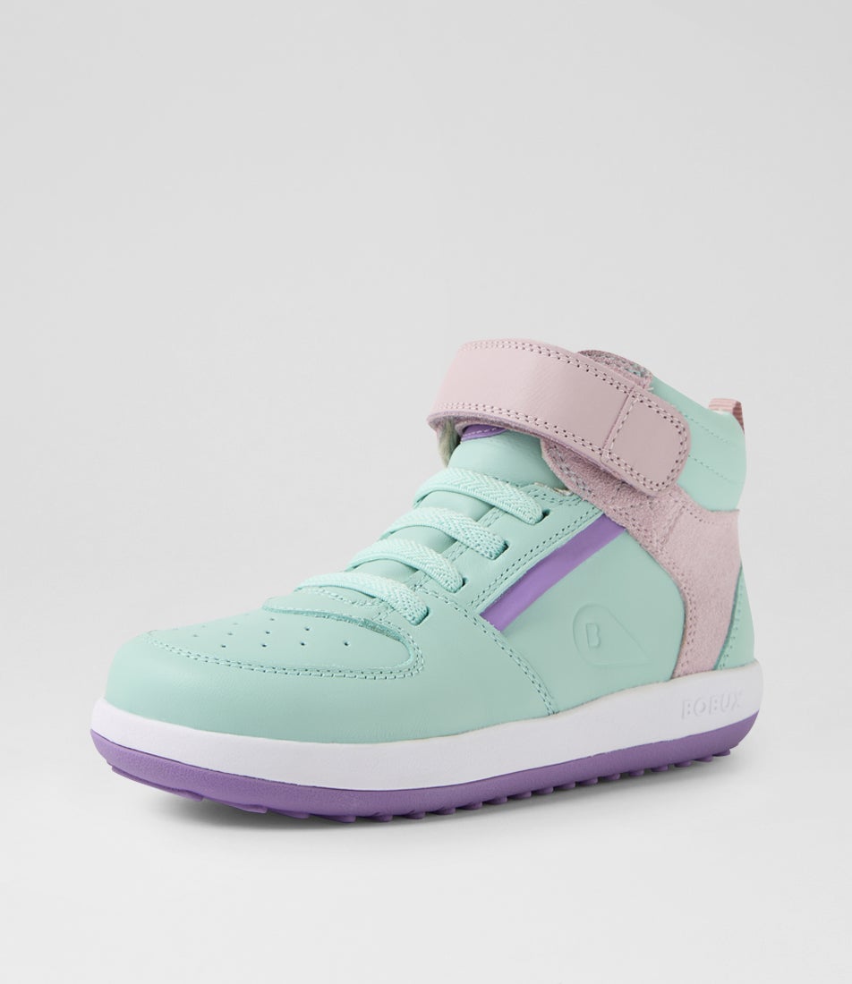 Bobux Kp Topspin Junior Fresh Mint Leather Ankle Boots