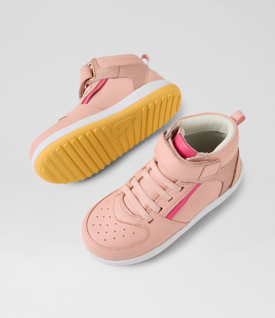 Bobux Kp Topspin Junior Seashell Leather Ankle Boots