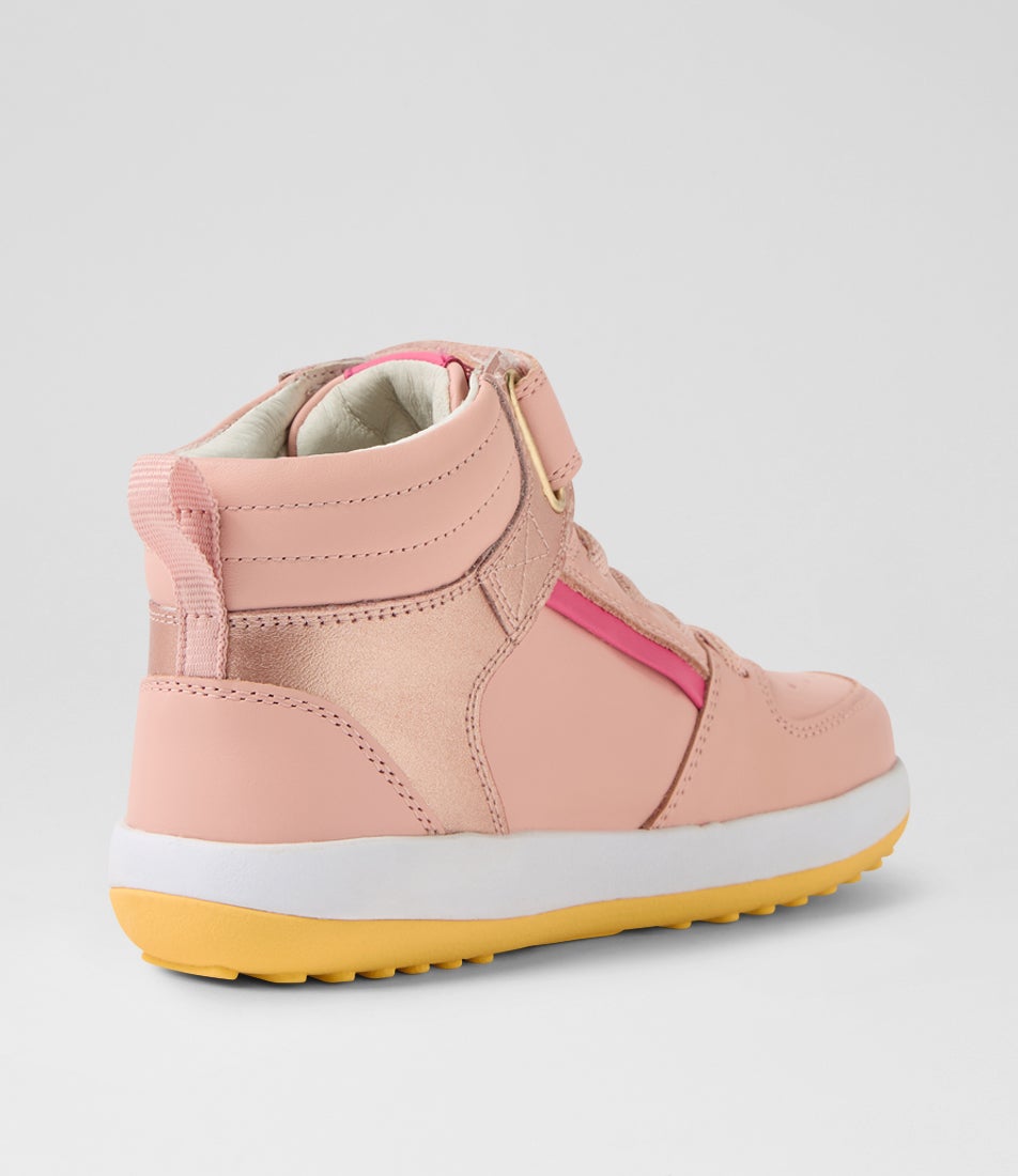 Bobux Kp Topspin Junior Seashell Leather Ankle Boots
