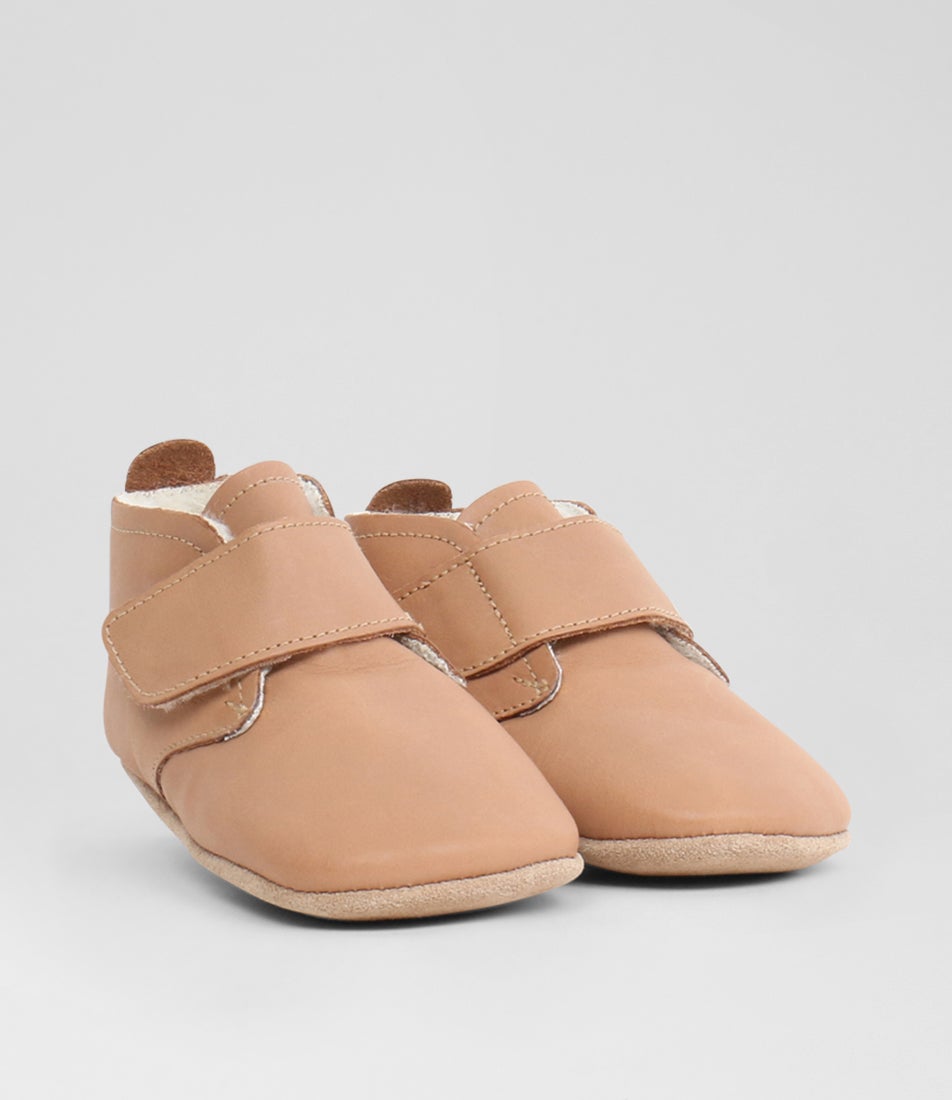 Bobux Ss Desert Arctic Infant Caramel Leather Ankle Boots