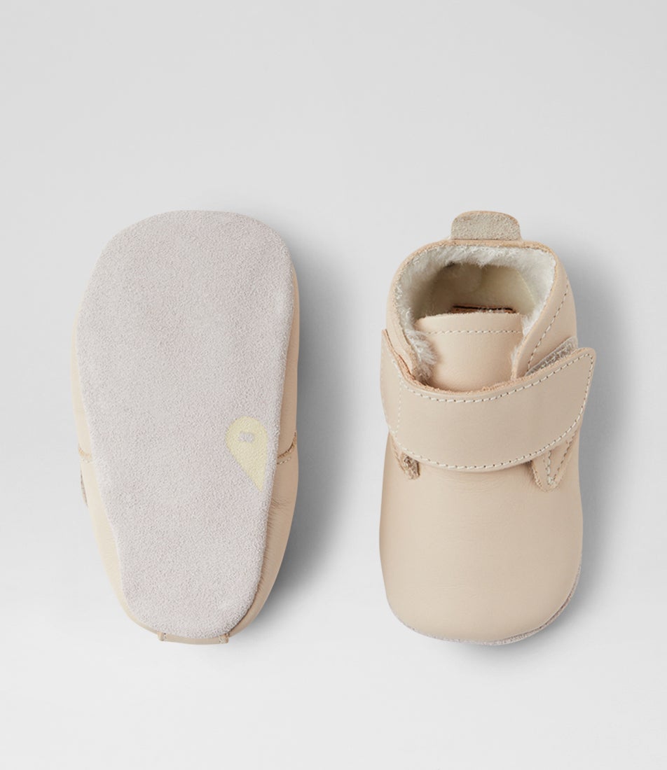 Bobux Ss Desert Arctic Infant Milk Leather Ankle Boots