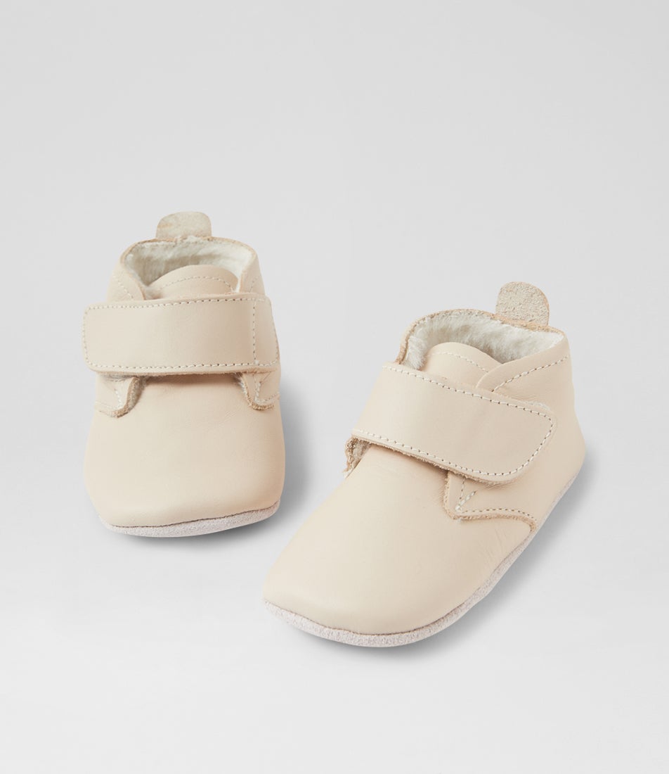 bobux Ss Desert Arctic Infant Milk Leather Ankle Boots
