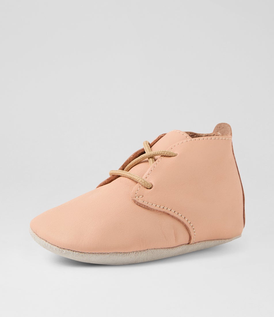 Bobux Ss Desert Infant Lace Rose Leather Ankle Boots