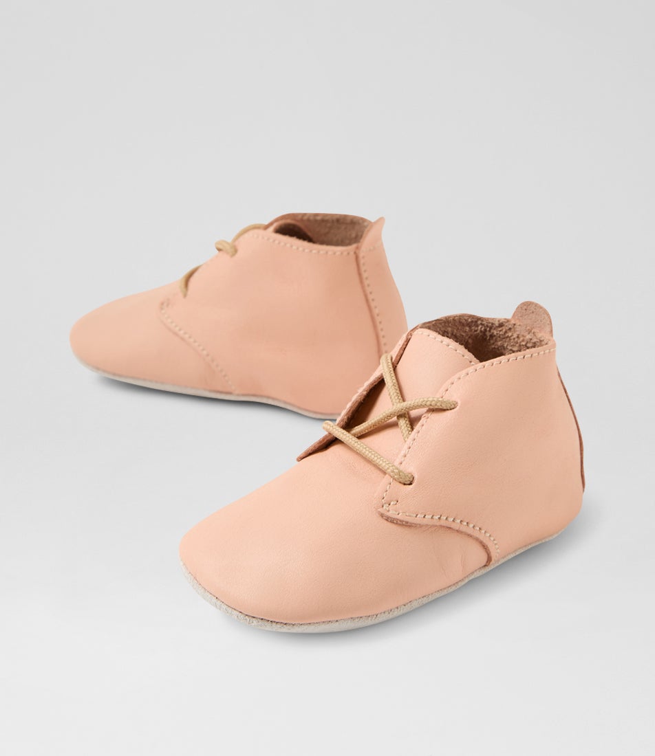 bobux Ss Desert Infant Lace Rose Leather Ankle Boots