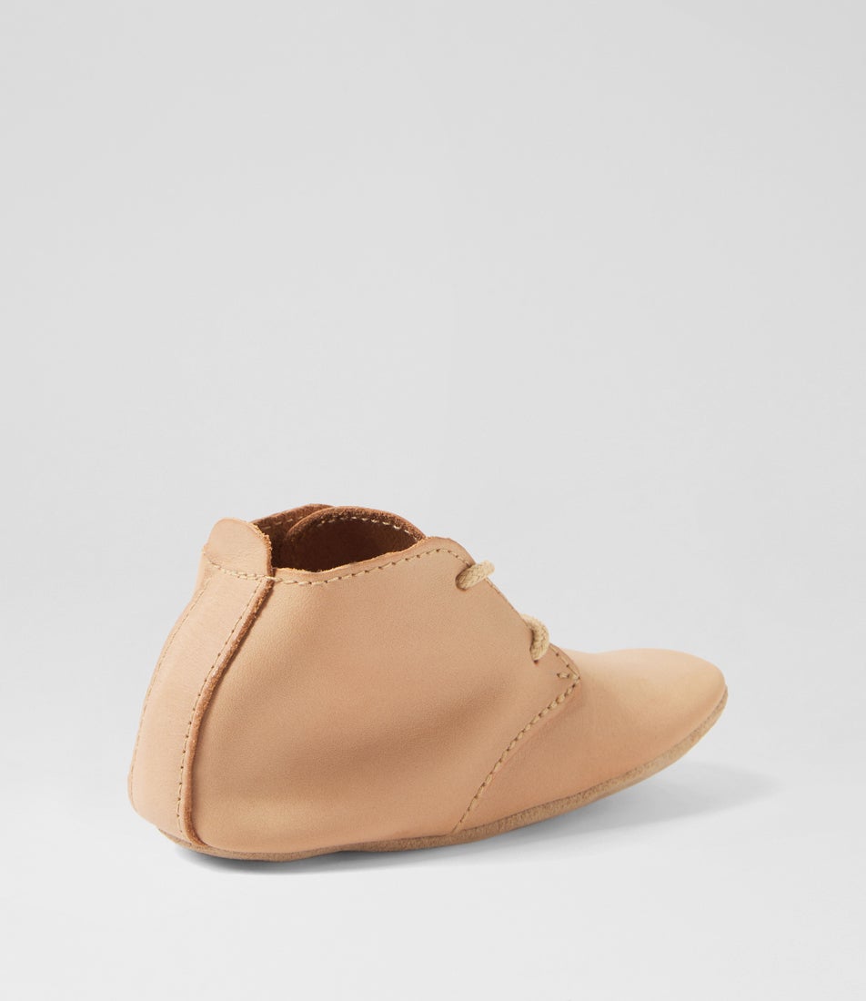 Bobux Ss Desert Lace Infant Caramel Leather Ankle Boots