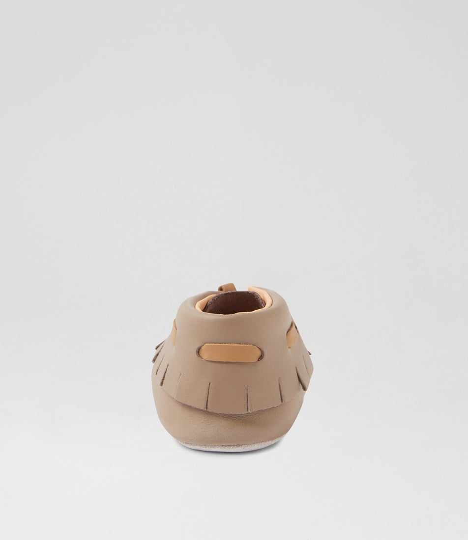 Bobux Ss Fringe Infant Atmosphere Leather Flat Shoes