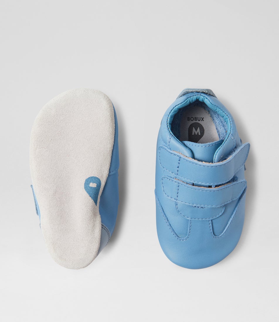Bobux Ss Pitch Infant Alure Jeans Leather Flat Shoes