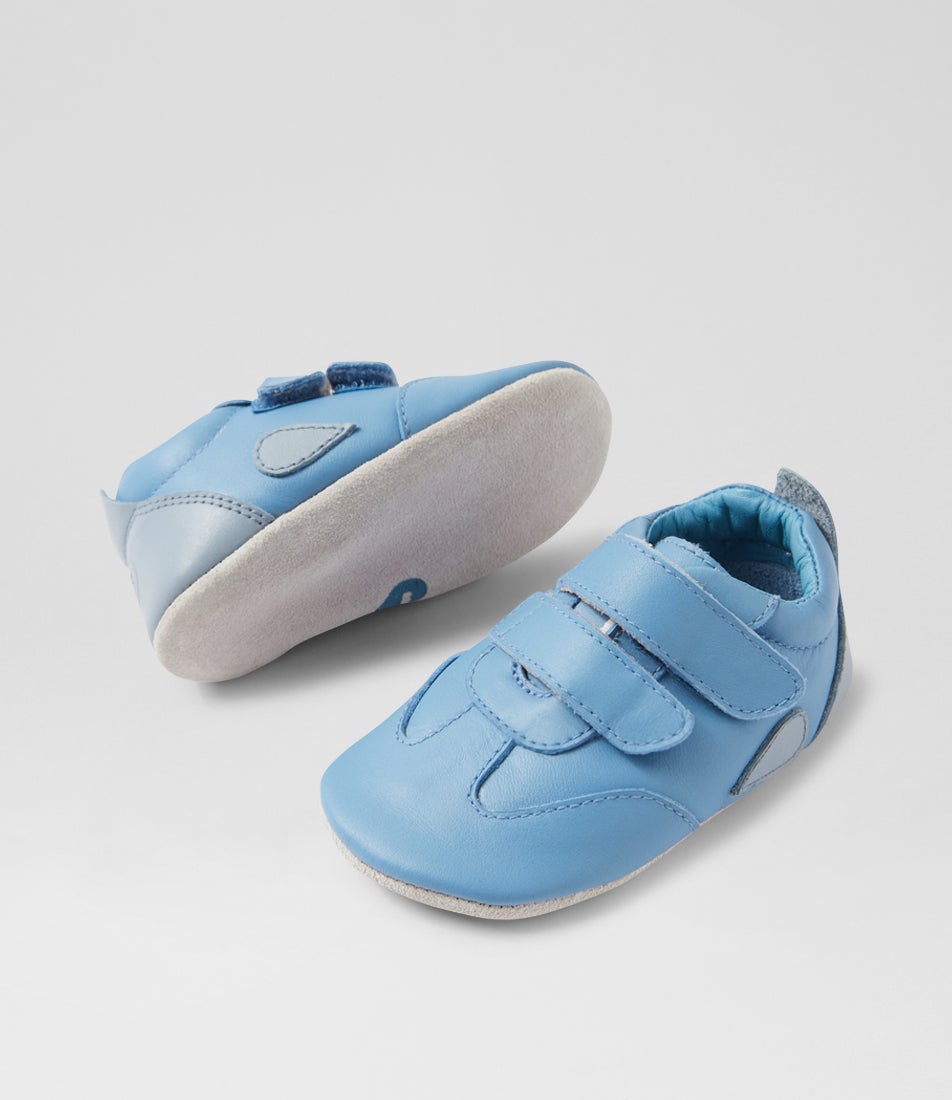 bobux Ss Pitch Infant Alure Jeans Leather Flat Shoes
