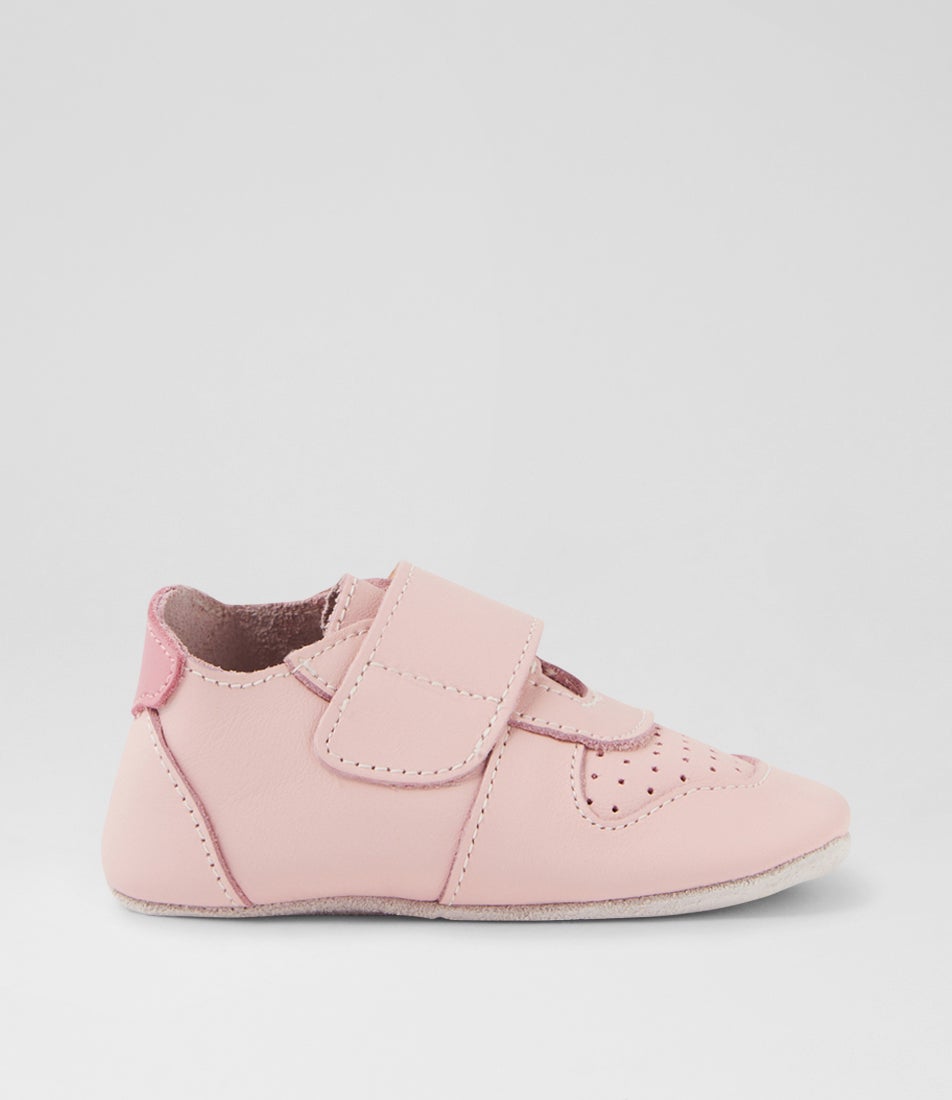 Bobux Ss Riley Mini Infant Blossom Lotus Leather Flat Shoes