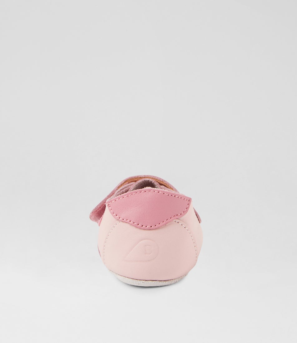 Bobux Ss Riley Mini Infant Blossom Lotus Leather Flat Shoes
