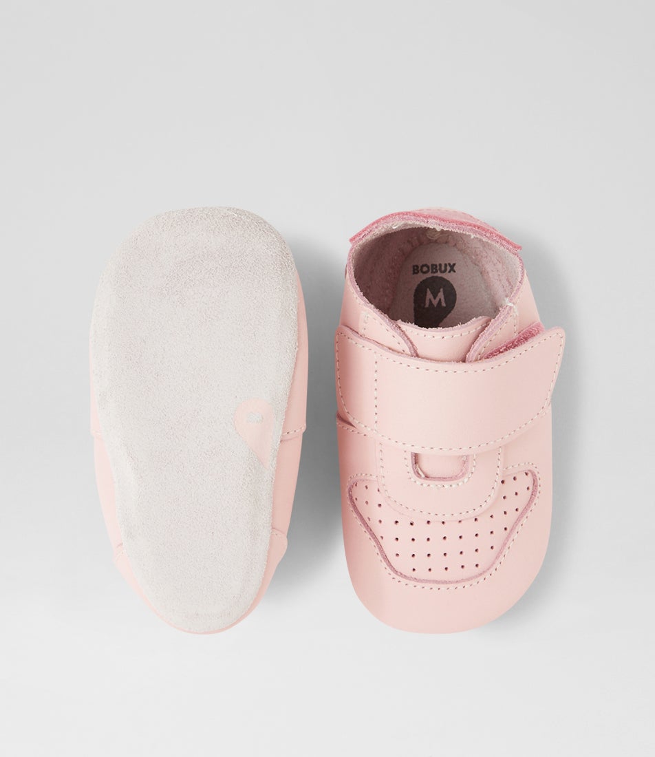 Bobux Ss Riley Mini Infant Blossom Lotus Leather Flat Shoes