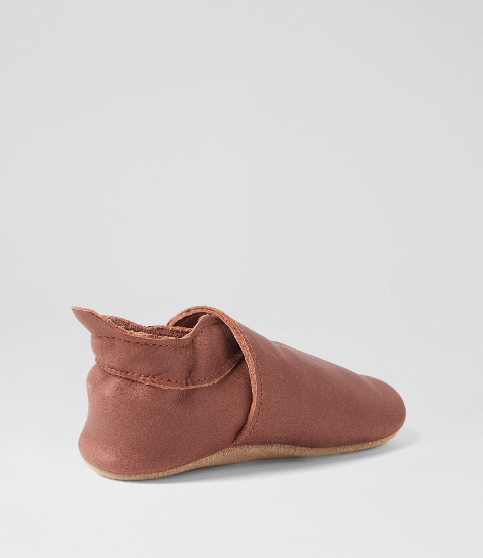 Bobux Ss Simple Shoe Infant Toffee Leather Flat Shoes