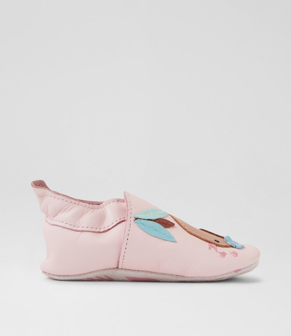 Bobux Ss Songbird Infant Blossom Leather Flat Shoes