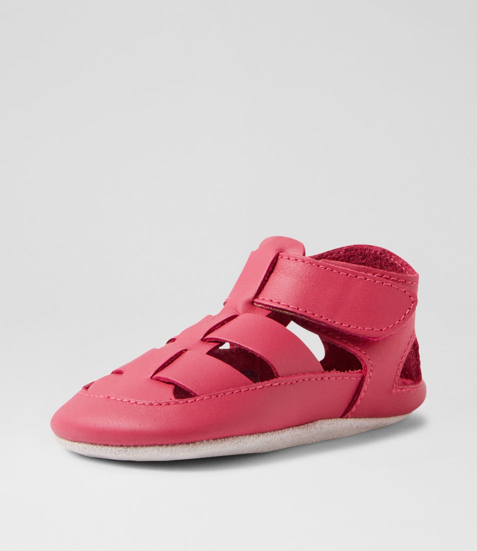 Bobux Ss Tidal Mini Infant Fuchsia Leather Flat Shoes