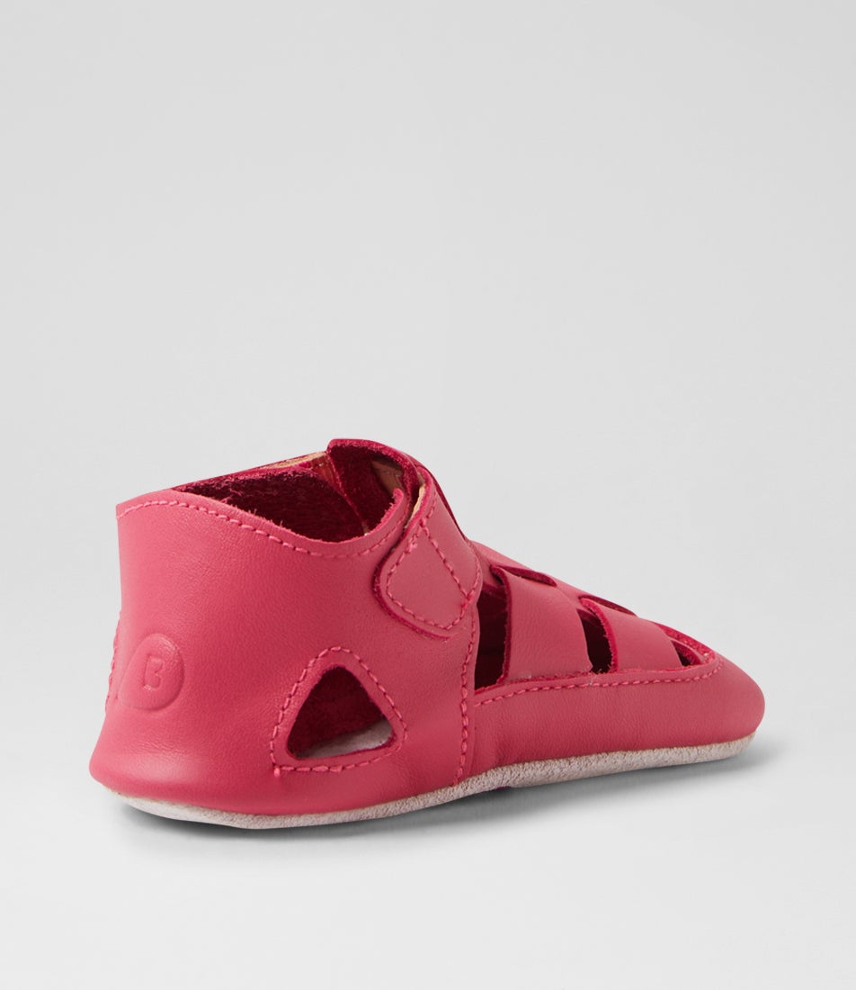 Bobux Ss Tidal Mini Infant Fuchsia Leather Flat Shoes