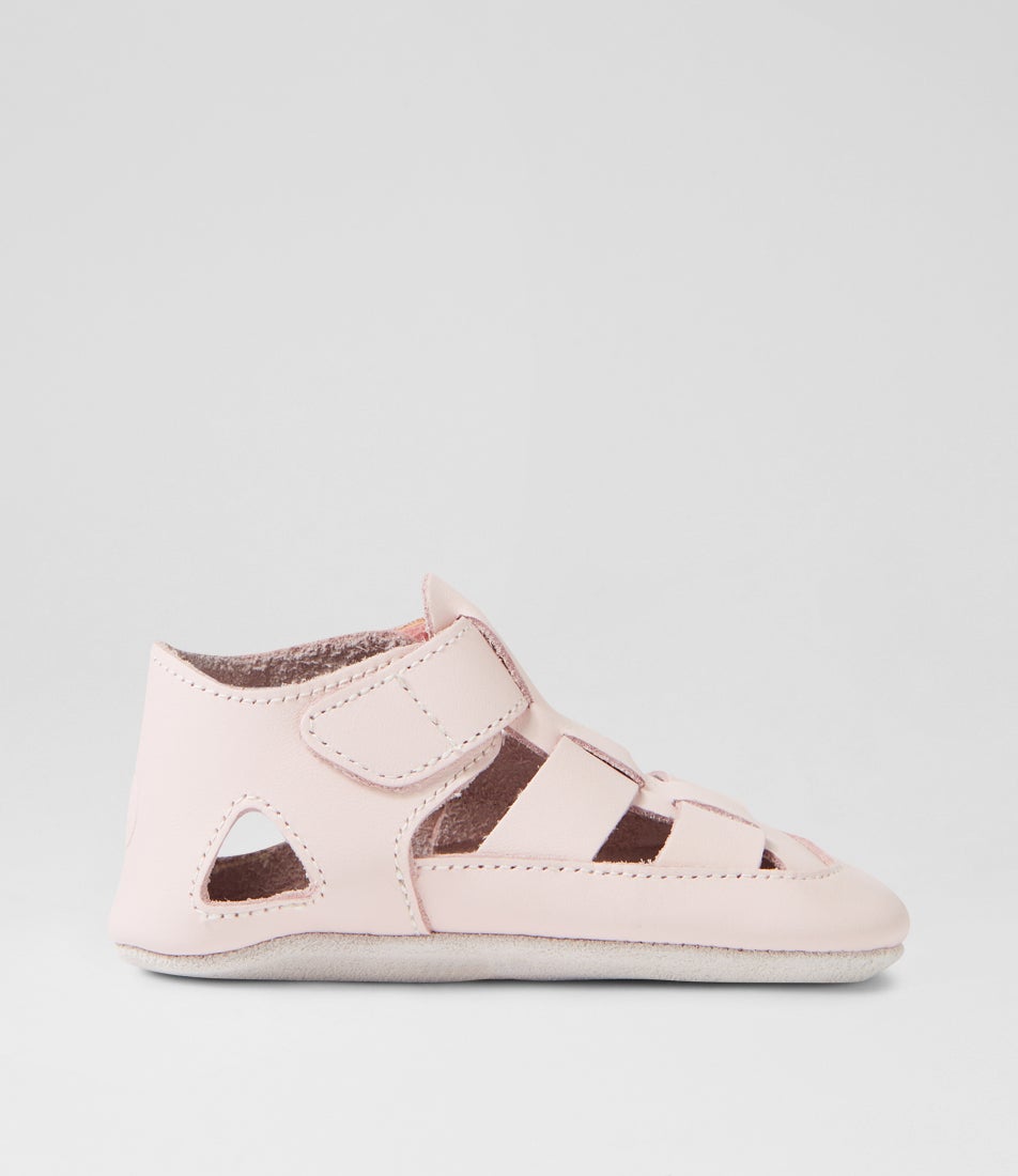 Bobux Ss Tidal Mini Infant Heavenly Pink Leather Flat Shoes