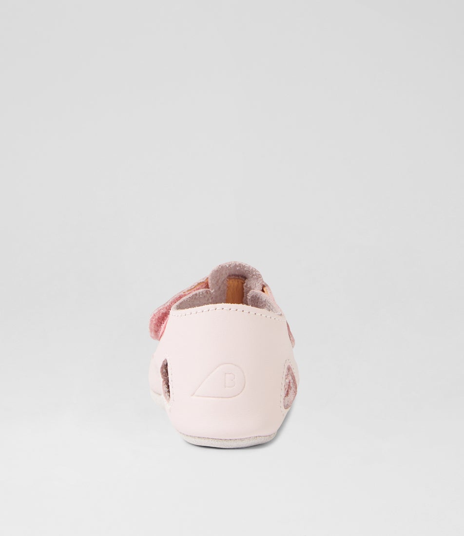 Bobux Ss Tidal Mini Infant Heavenly Pink Leather Flat Shoes