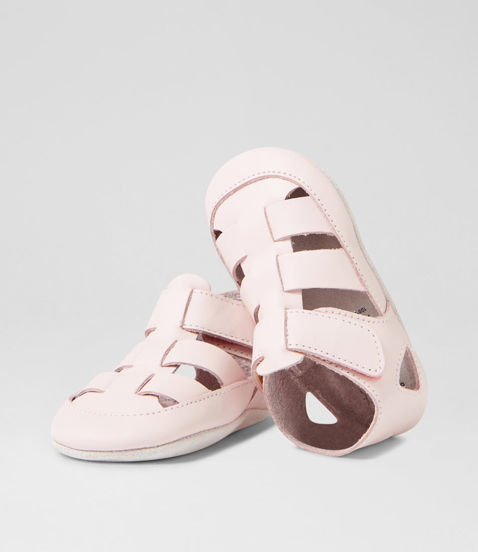 bobux Ss Tidal Mini Infant Heavenly Pink Leather Flat Shoes