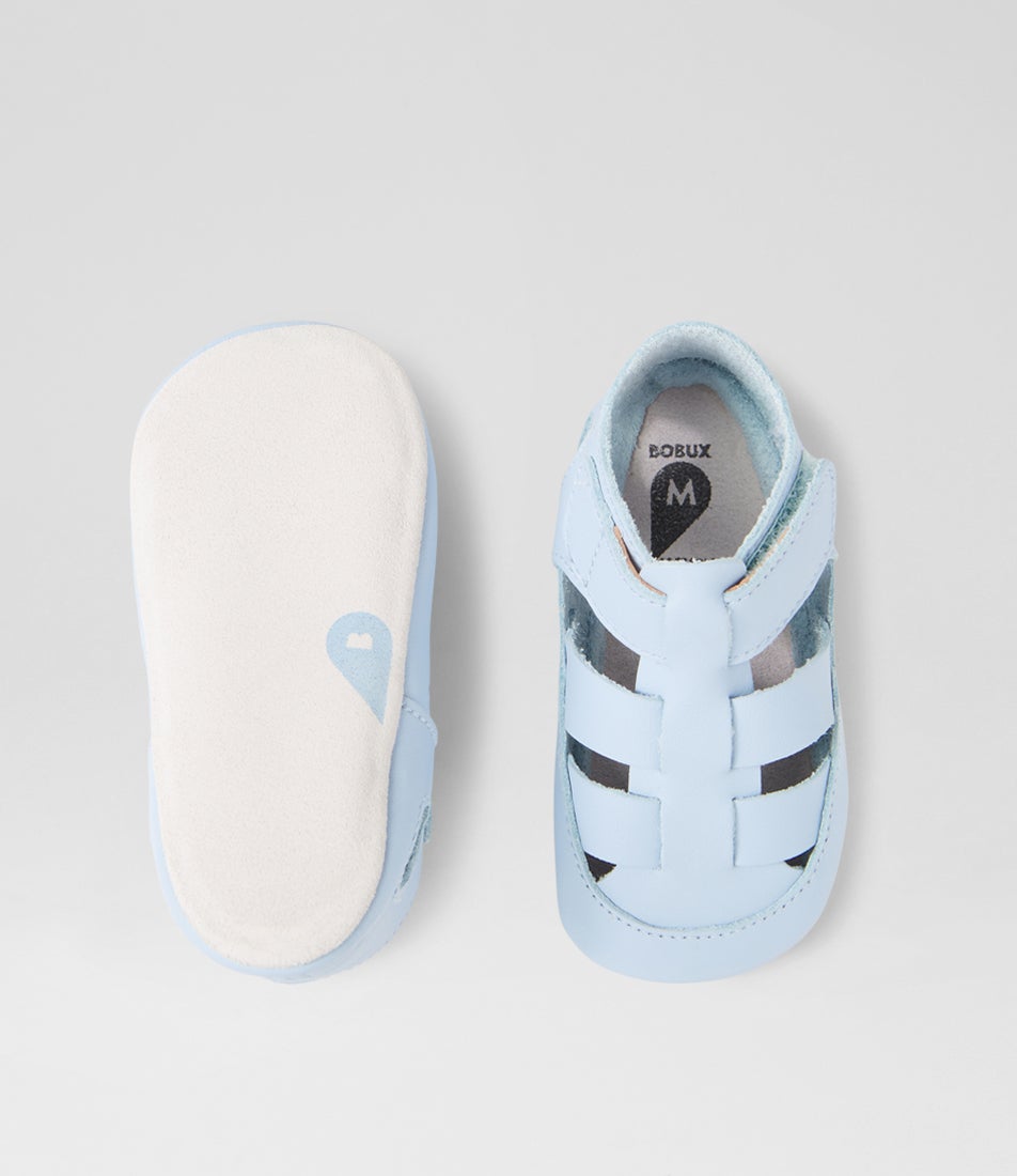 Bobux Ss Tidal Mini Infant Skyway Leather Flat Shoes