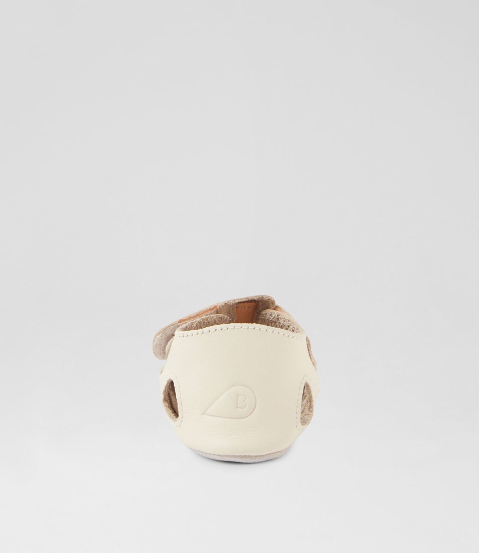 Bobux Ss Tidal Mini Infant Vanilla Leather Flat Shoes
