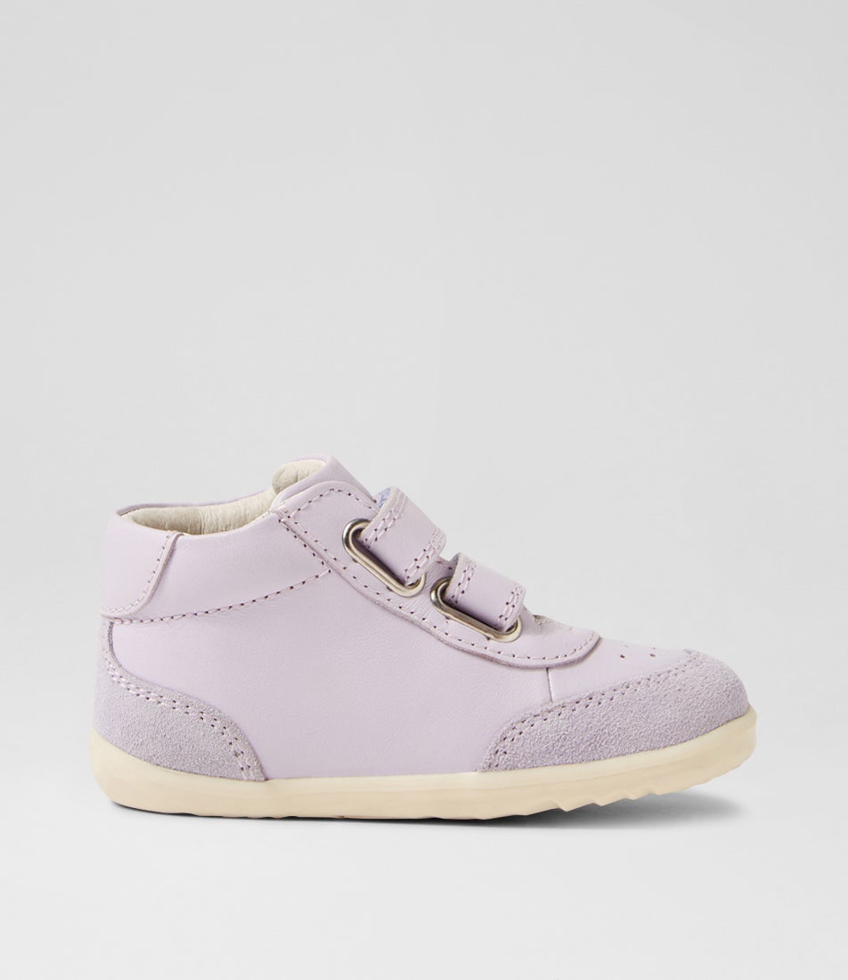 Bobux Su Champ High Infant Thistle Leather Ankle Boots
