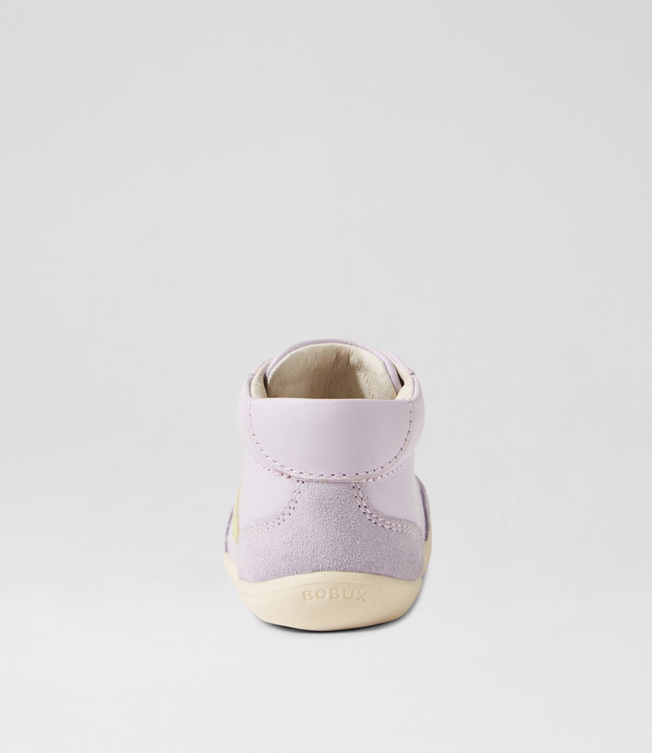 Bobux Su Champ High Infant Thistle Leather Ankle Boots