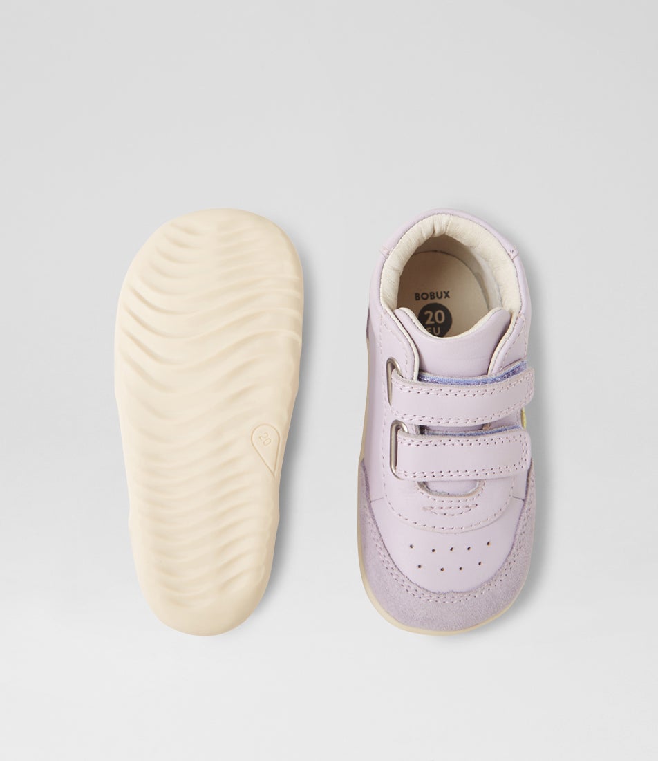 Bobux Su Champ High Infant Thistle Leather Ankle Boots
