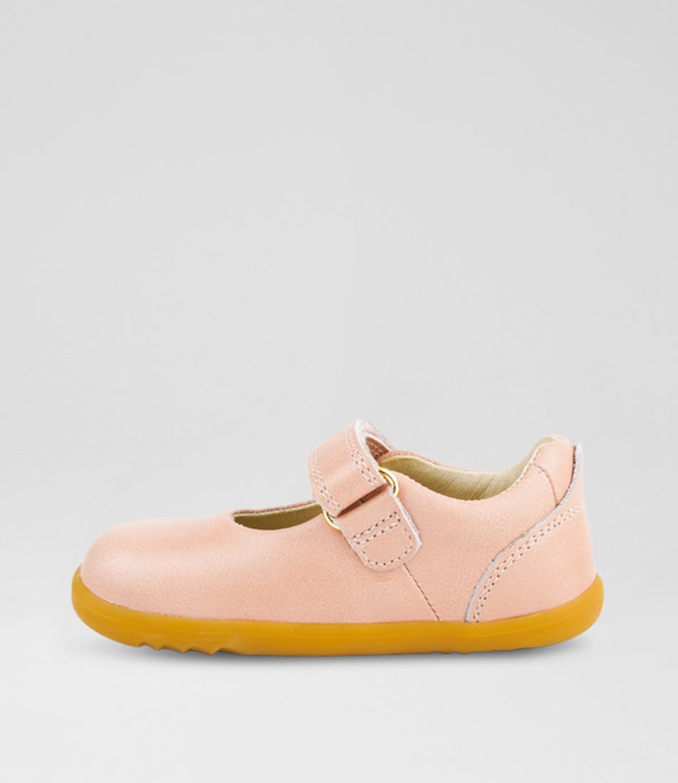 bobux Su Delight Infant Dusk Pearl Leather Flat Shoes