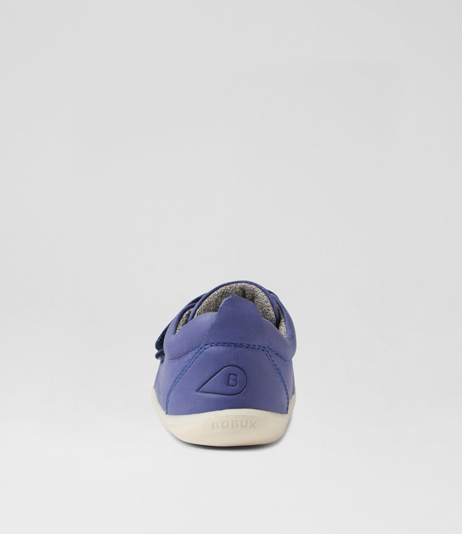 Bobux Su Grass Court Future Dusk Leather Flat Shoes