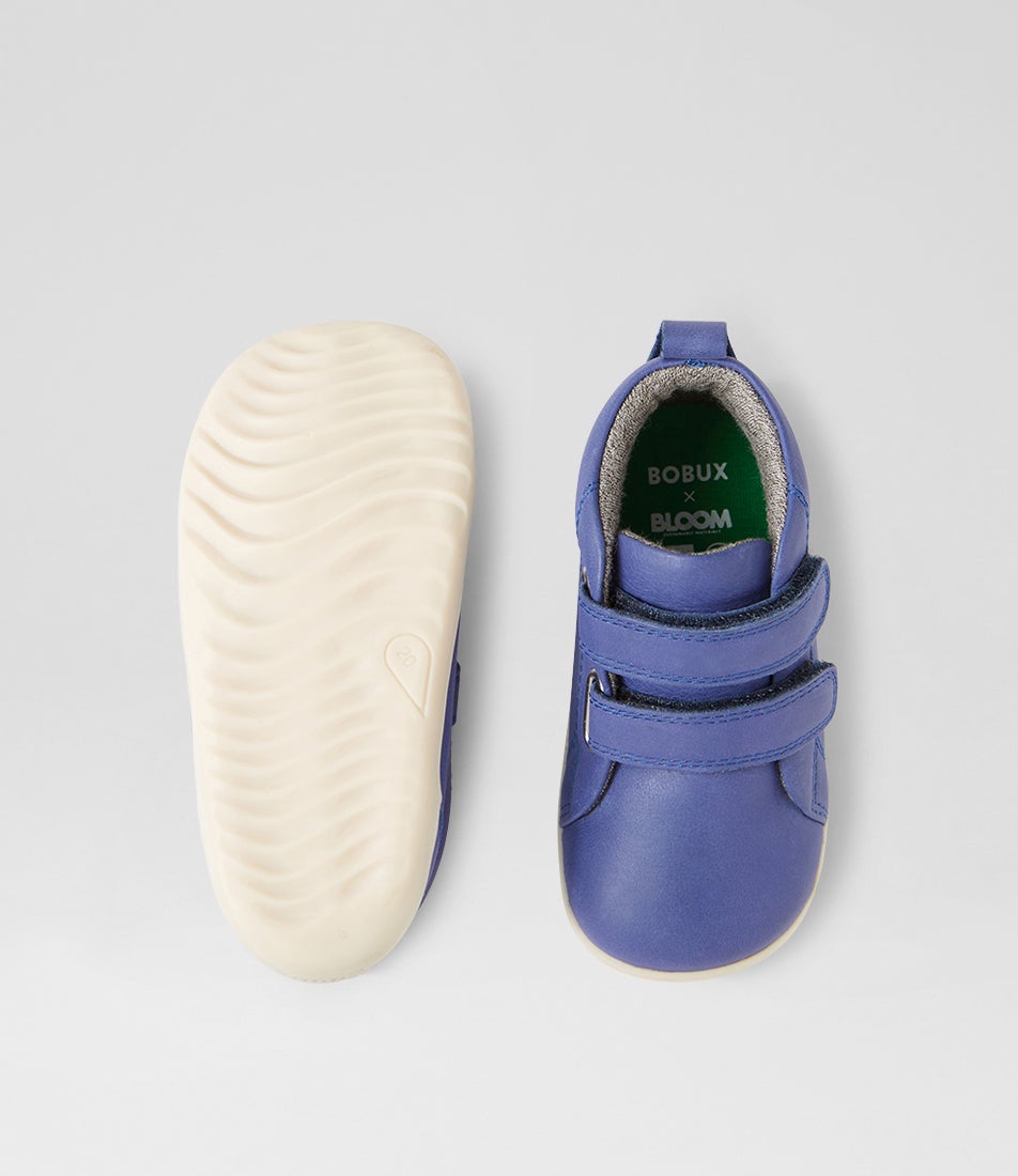 Bobux Su Grass Court High Infant Future Dusk Leather Ankle Boots