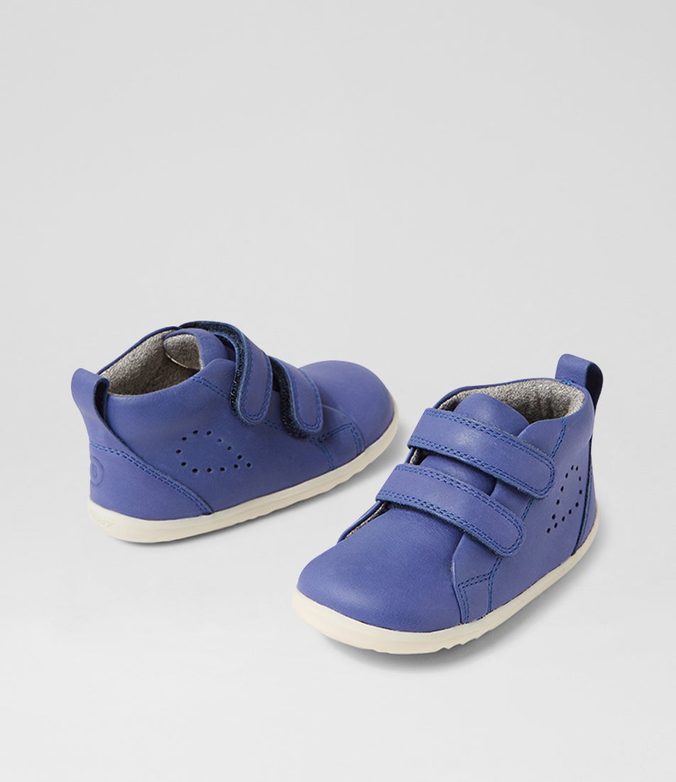 bobux Su Grass Court High Infant Future Dusk Leather Ankle Boots