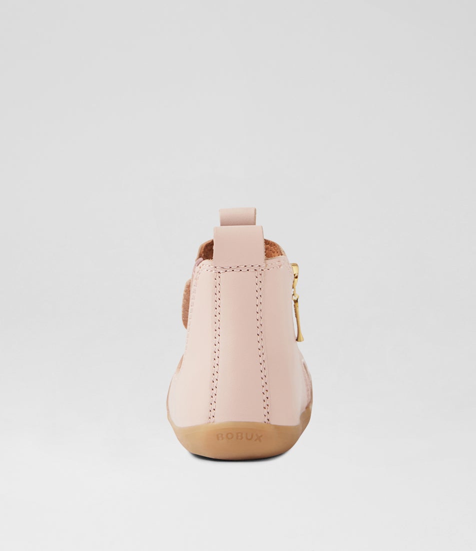 Bobux Su Jodhpur Infant Cameo Rose Leather Chelsea Boots
