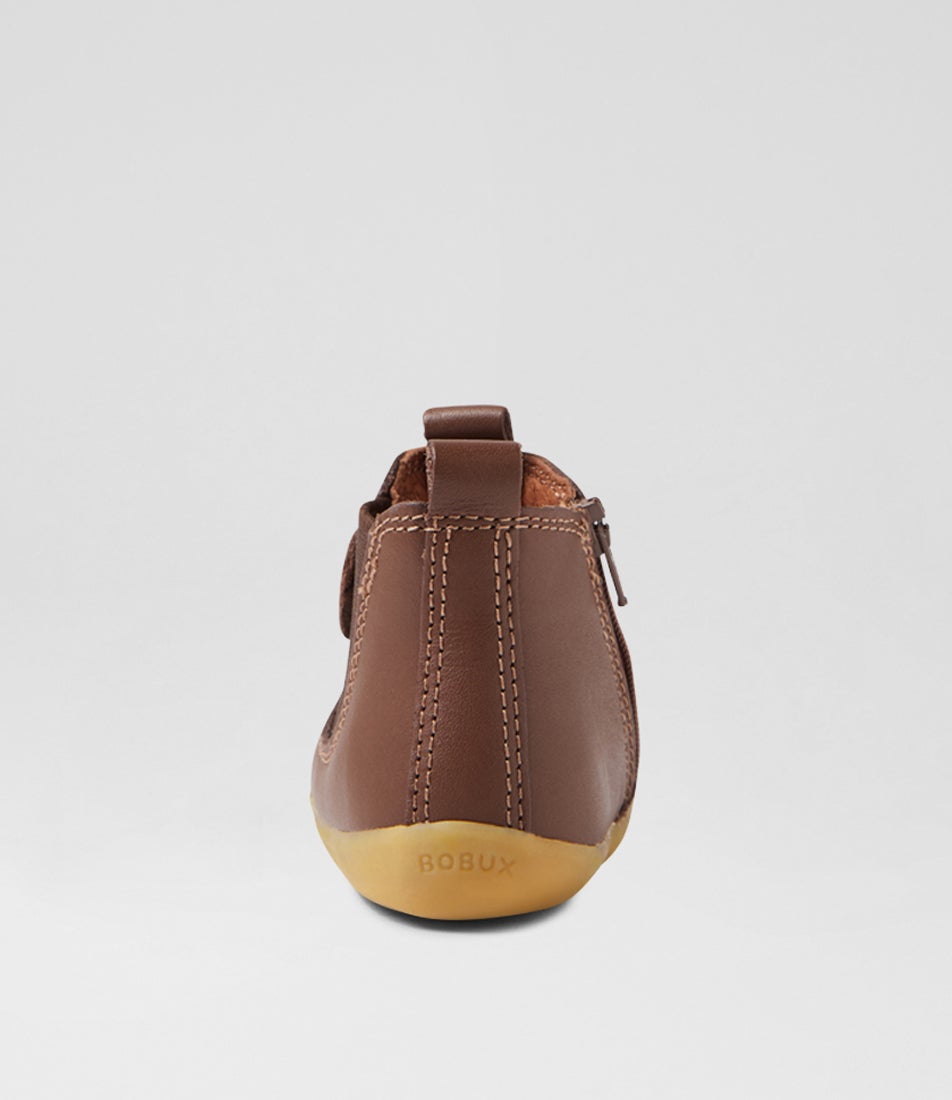 Bobux Su Jodhpur Infant Toffee Leather Chelsea Boots