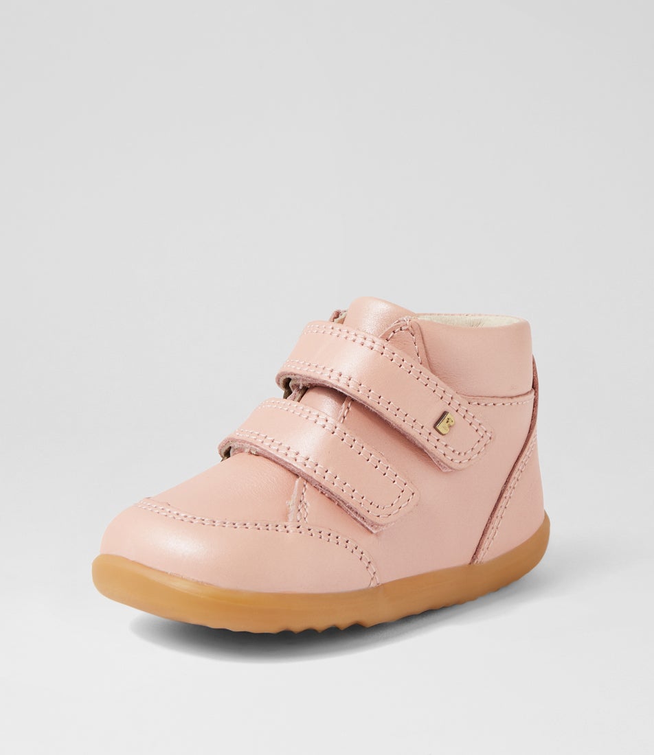 Bobux Su Timber Infant Dusk Pearl Leather Ankle Boots